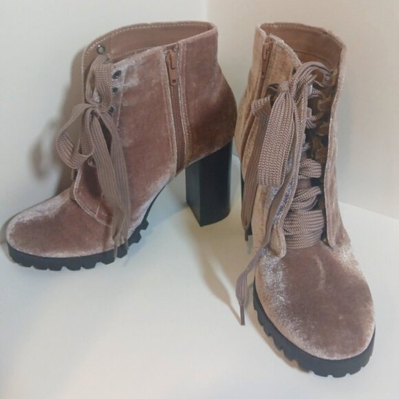 CALL  IT SPRING Women's Brown Suede Ankle High Boots Size 9US - Picture 1 of 10